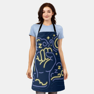 Neon Fist & Dreamy Sleep Apron
