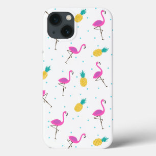 Neon Flamingos 2 iPhone 13 Case