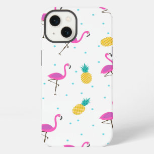 Neon Flamingos 2 iPhone Case