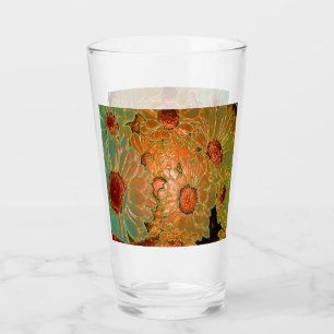 Neon Floral #2 Glass