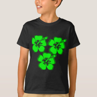 neon flower hibiscus T-Shirt