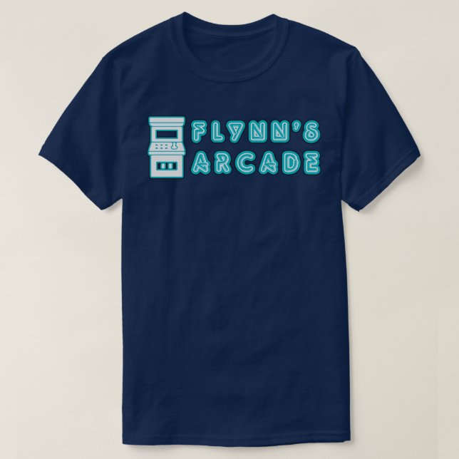 Neon Flynns Arcade T-Shirt (Design Front)