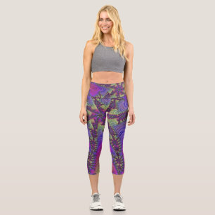 Neon Fractal Leggings