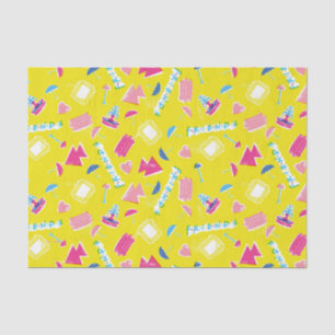 Neon FRIENDS™ Icon Pattern Tissue Paper