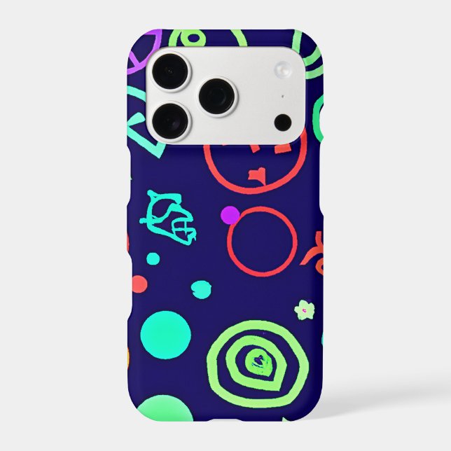 Neon Fruits Pattern Colours (Back)