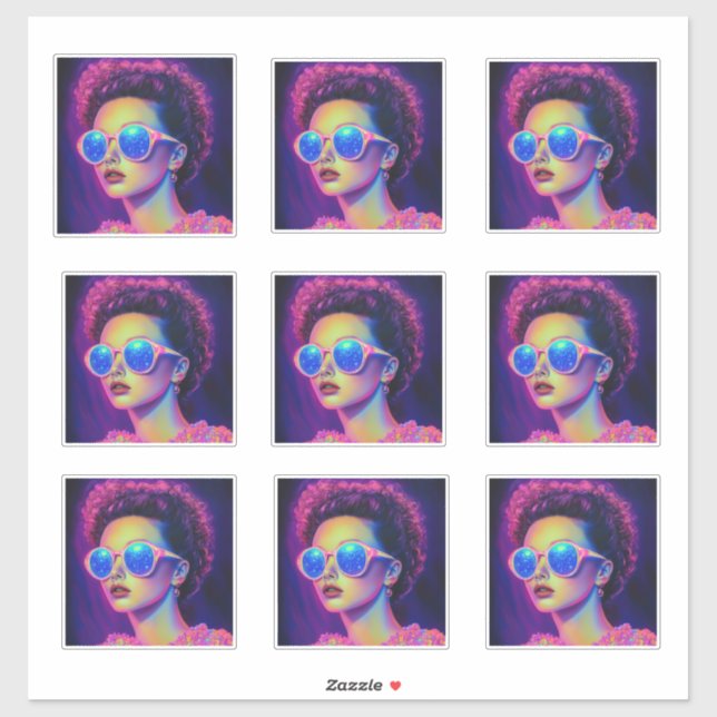 Neon Galaxy Glamour  (Sheet)