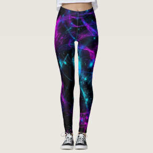 Neon Galaxy Leggings