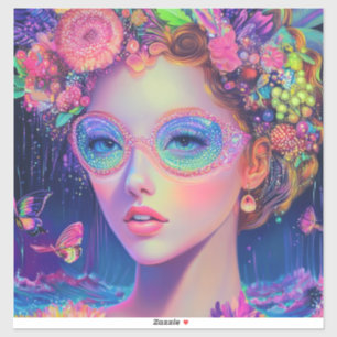 Neon Garden Goddess