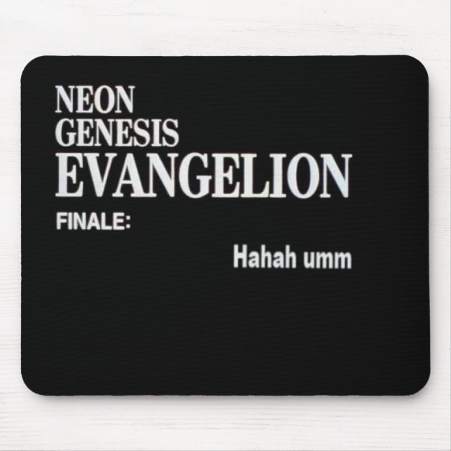 Neon Genesis: Evangelion mousepad (Front)