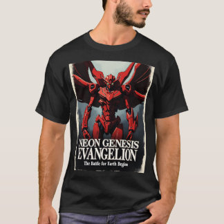 Neon Genesis Evangelion The Battle T-Shirt