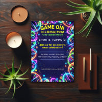 Neon Glow Brthday Party