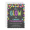 Neon Glow in the Dark Birthday invitation