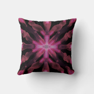 Neon Glow Light Sticks Abstract Design  Cushion