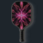 Neon Glow Light Sticks Abstract Design Pickleball Paddle<br><div class="desc">Pickleball Paddle with Neon Glow Light Sticks Abstract Design artwork design illustration by TheFabricSeal at Zazzle #ZazzleMade https://www.zazzle.com/store/thefabricseal This unusual neon glow light sticks, crab and spider legged on black background art piece is an abstract digital graphic art design featuring some creepy cool looking legs with a minimalist simplicity of...</div>