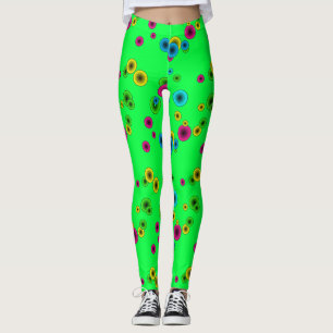 Neon Glow Spheres Leggings