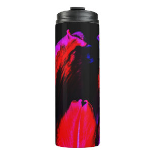Neon Glow Tulip Thermal Tumbler