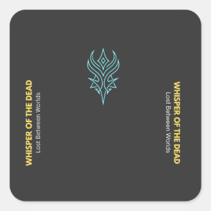 Neon Gothic "Whisper of the Dead" Sticker