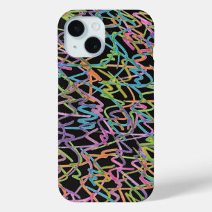 Neon Graffiti iPhone  case