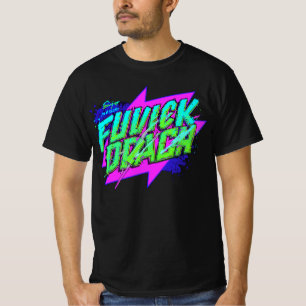 🔥 Neon Graffiti Typography Streetwear Design 🔥 T-Shirt