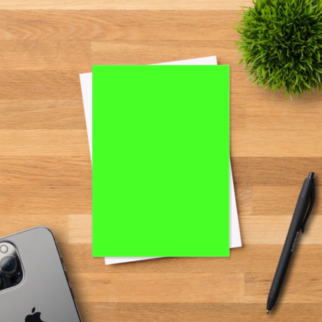 Neon Green Acrylic Invitation – Customisable (Insitu (Invitation Card))