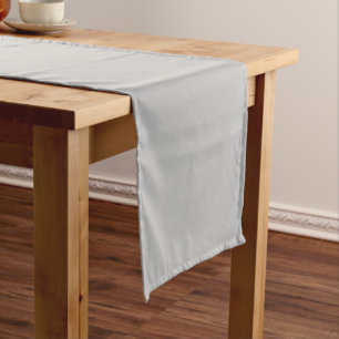 neon green crosses grey pattern short table runner
