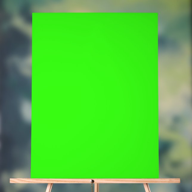 Neon Green Custom Acrylic Sign (Neutral)
