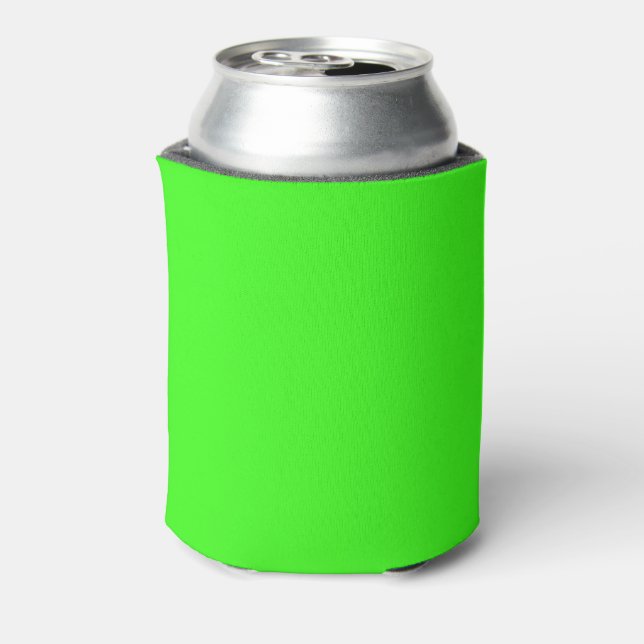 Neon Green Custom Can Cooler (Can Back)