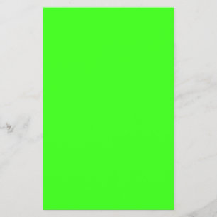 Neon Green Customisable Flyer