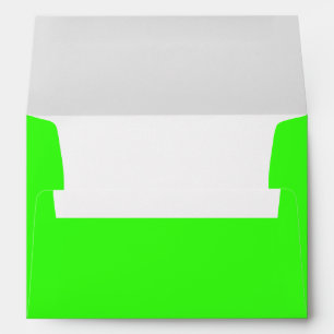 Neon Green Envelope