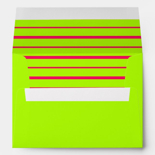 Neon Green Envelope (Back (Bottom))