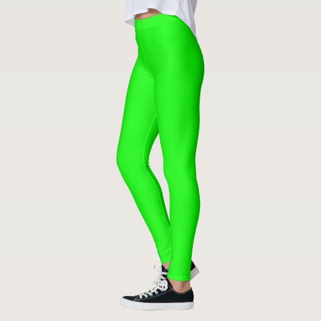 Neon Green Leggings (Left)