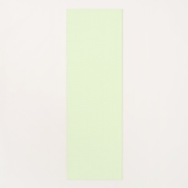 Neon Green Minimalist Yoga Mat (Front)