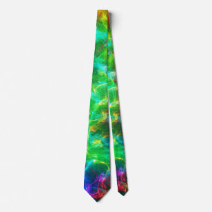 NEON GREEN NECK TIE