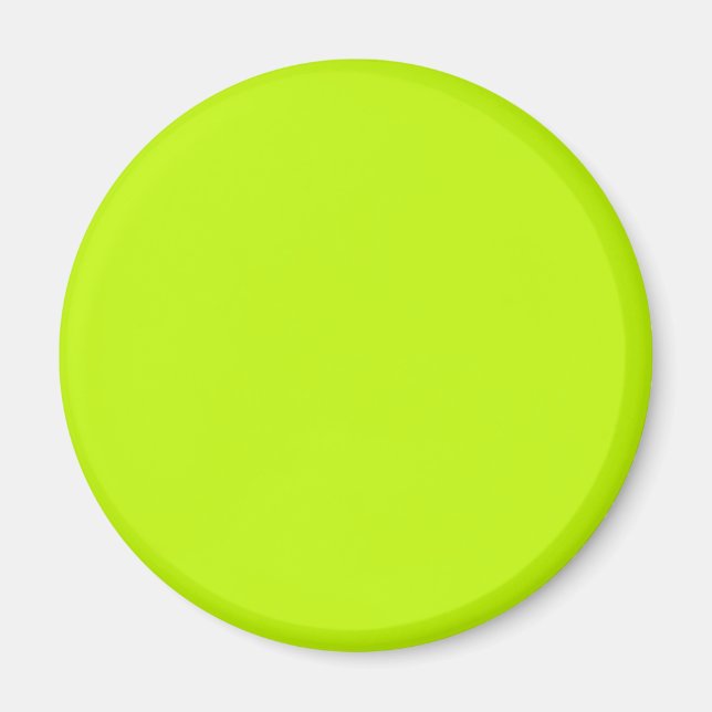 Neon Green Neon Yellow Highlighter Colour Vivid Magnet (Front)