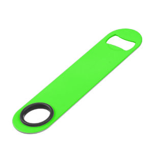 Neon Green & Pink Bottle Opener – Customisable