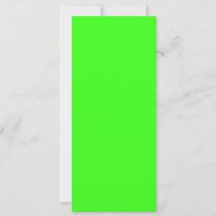 Neon Green Save The Date Card – Customisable