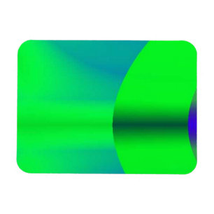 Neon Green Shadow Magnet