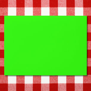 Neon Green Solid Colour Envelope