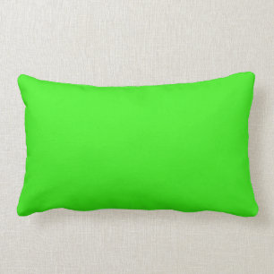 NEON GREEN (solid colour) ~ Lumbar Cushion