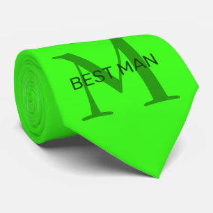 Neon Green Tie