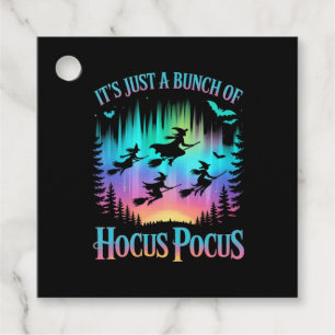Neon Halloween Witches Png Favour Tags
