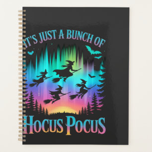 Neon Halloween Witches Png Planner