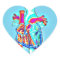Neon Hand Drawn Anatomical Heart