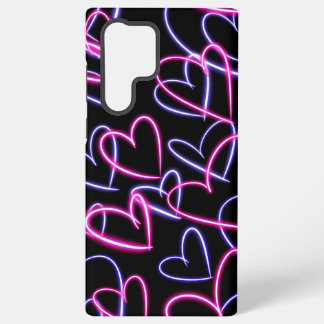 Neon Hearts Samsung Galaxy Case