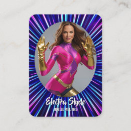 Neon Hero Glow Coscards Cosplay Trading Cards
