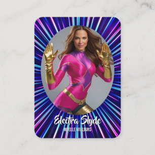 Neon Hero Glow Coscards Cosplay Trading Cards