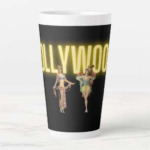 Neon Hollywood & Vintage Beauties Latte Mug