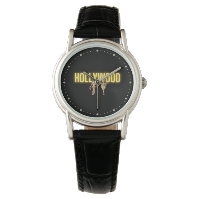 Neon Hollywood & Vintage Beauties   Watch (Front)