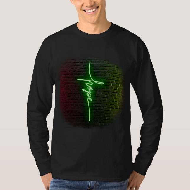 Neon Hope Longsleeve T-Shirt (Front)