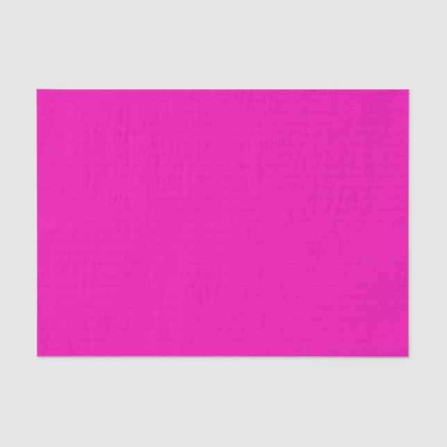 Neon Hot Pink  Tissue Paper (Front)
